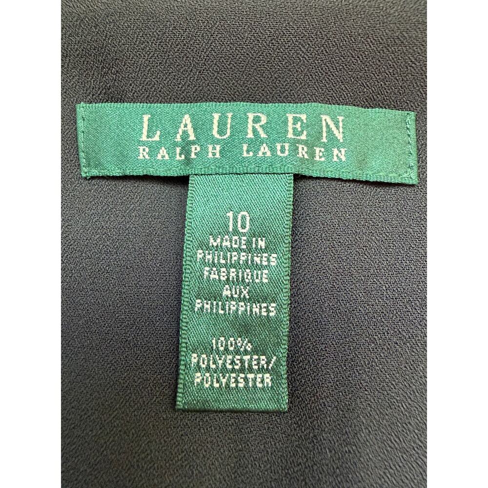 Lauren Ralph Lauren Pleated Midi Skirt Size 10 Professional Office School Church - Picture 3 of 7
